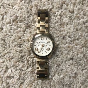Fossil Gold Wristwatch